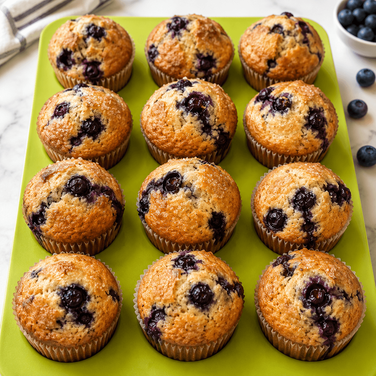 product photo · blueberry muffins